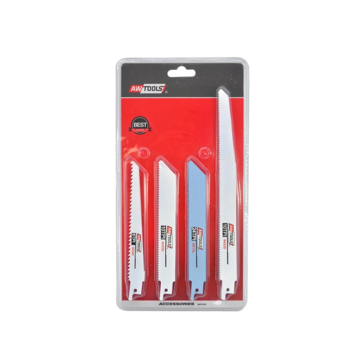 AWTools Σετ 12 Λεπίδες Πριονιού για Σέγα AW49751 (6" & 9", άξονας 1/2")