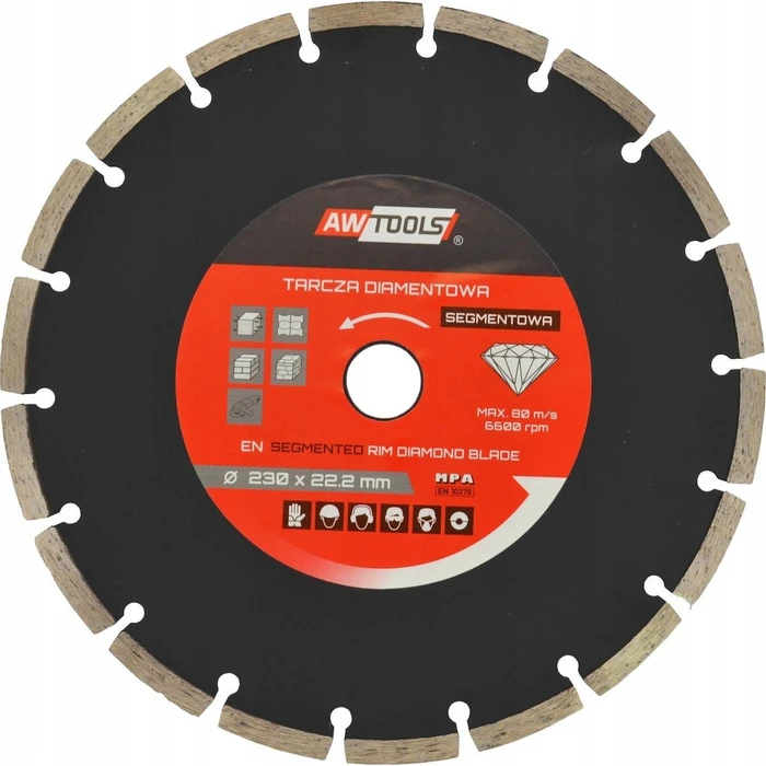 AWTools Cutting Disc for Construction Materials 400mm AW45351