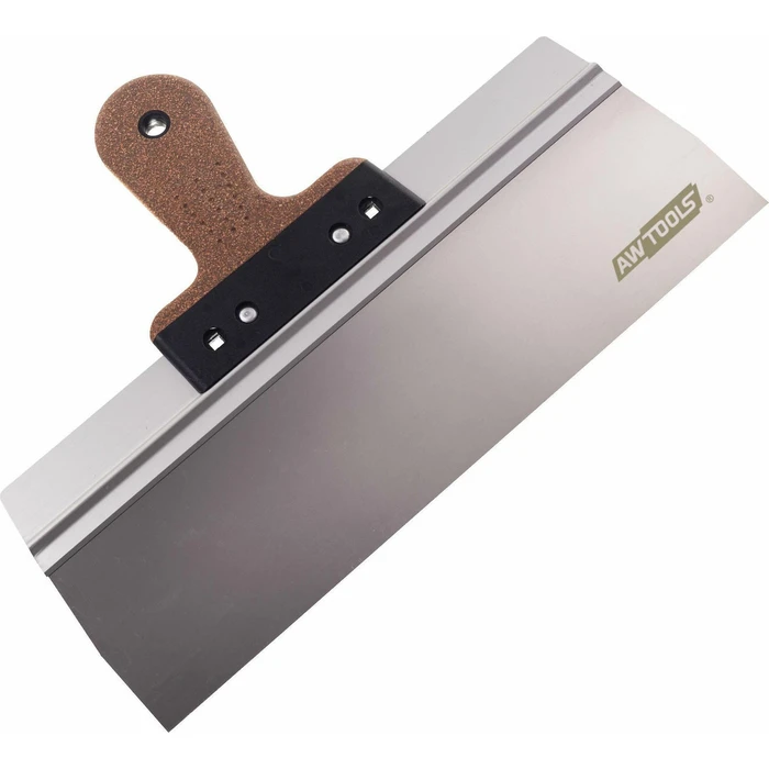 AWTools Putty/Facade Knife 250 x 90 mm - Stainless Steel Blade, Cork Handle (AW27432)