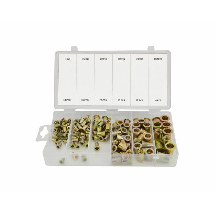 AWTools Σετ Βιδών Ατσάλινων 150 τεμ. M3-M10 (AW18450)