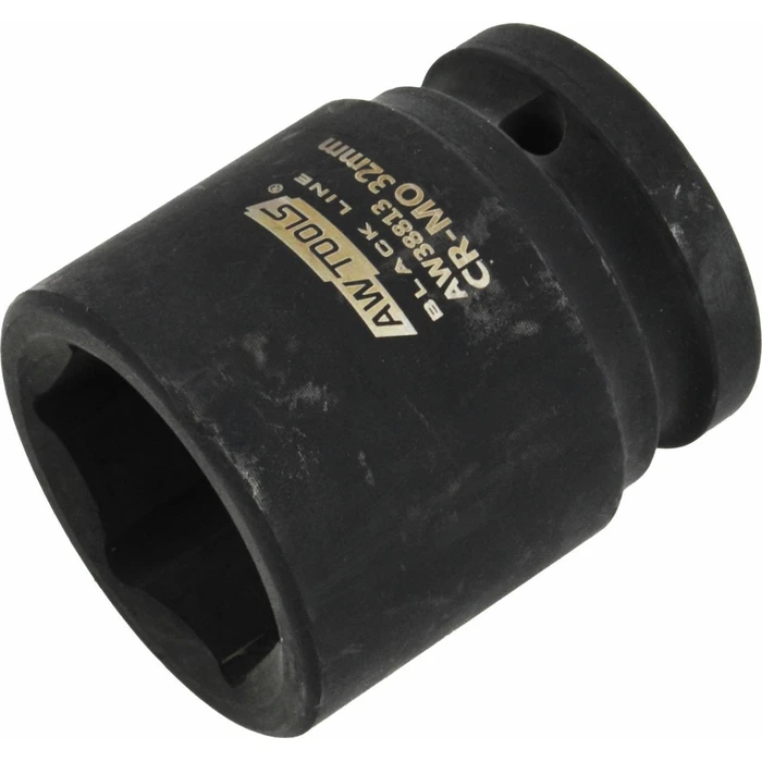 AWTools 3/4" Short Hex Impact Socket 36 mm Black Line (AW38817BL)