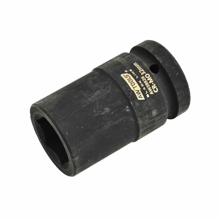 AWTools μακρύ εξαγωνικό καρυδάκι 1 ίντσα 32 mm Black Line AW38926BL