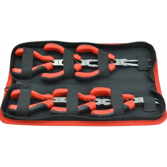 AWTools Σετ Πένσες Ίσιες Μήκους 125mm 6τμχ