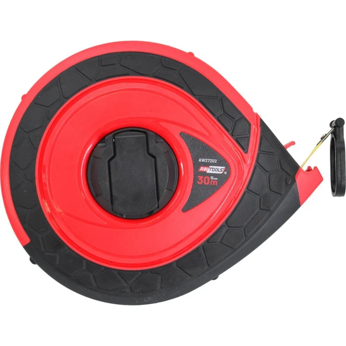 AWTools Μετροταινία 50 m Fiberglass με Θήκη ABS, Πλάτος ταινίας 15 mm (AW27203)