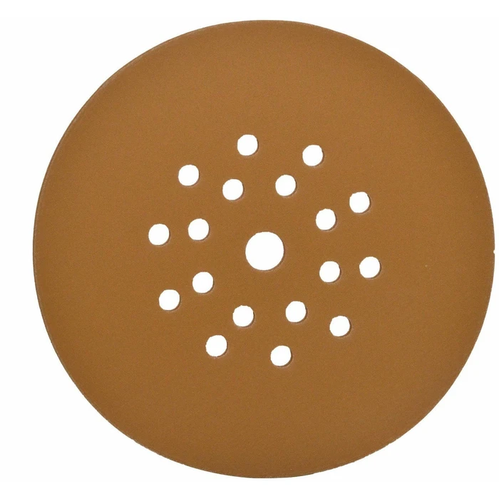 Velcro Sandpaper Discs K180 with Holes - Set of 25 (225 mm)