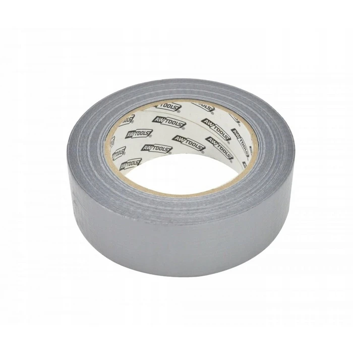 AWTools Adhesive Fabric Tape Silver AW26228