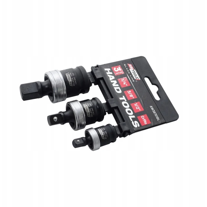 AWTools Καρυδάκι Αέρος με Καρέ Υποδοχής 1/4", 3/8", 1/2" (AW38701BL)