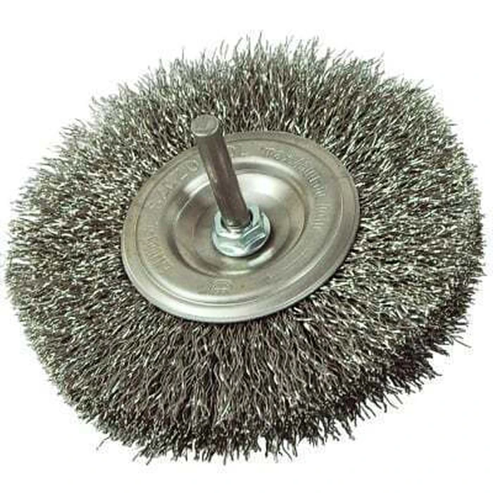 Szczotpol N158 Wire Cup Brush with Twisted Knot Bristles 120mm