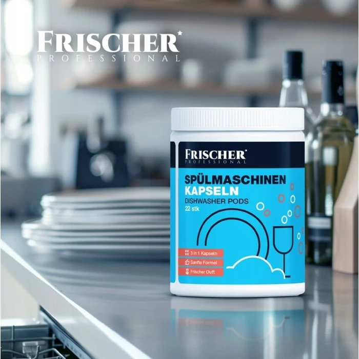 Frischer 22 Dishwasher Capsules (Scent: Fresh)
