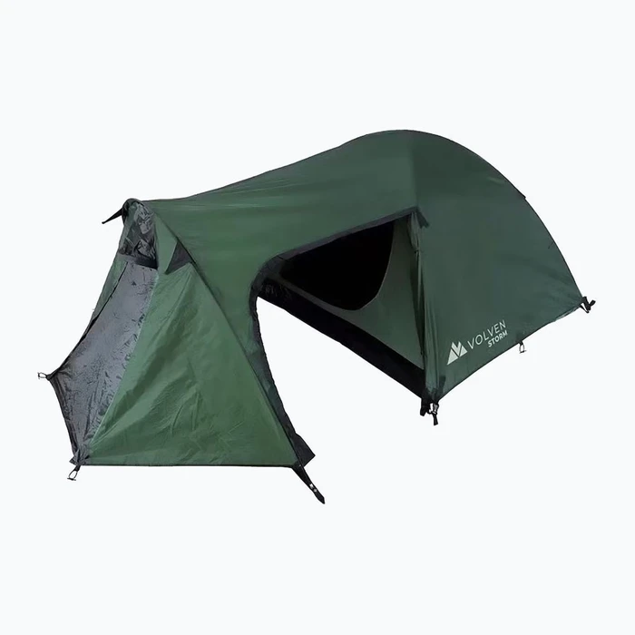 Volven Camping Hiking Tent Green Waterproof 220x380 cm