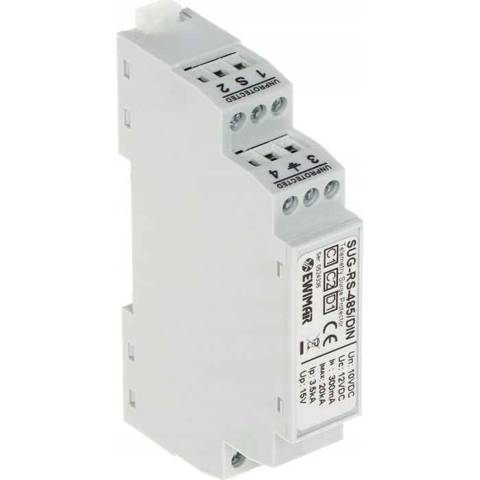 Συμμετρική Προστασία Υπέρτασης RS-485 SUG-RS485/DIN Ewimar