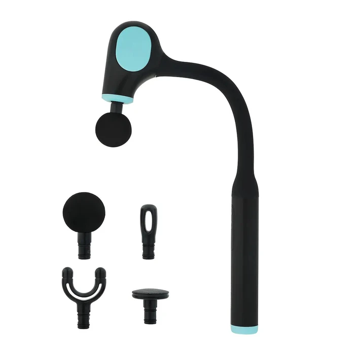 MEDIVON Drift Handheld Massage Gun (Model MED_43) - Black/Blue