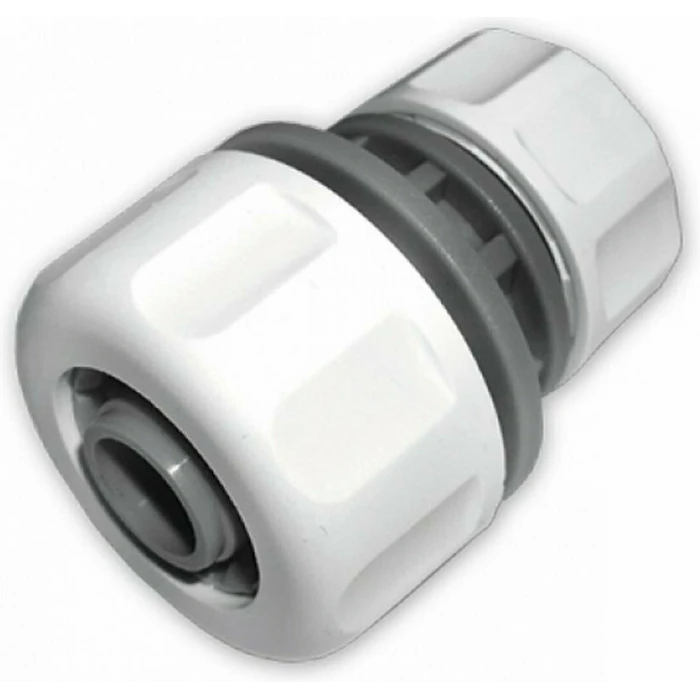 Bradas WL-2101 Σύνδεσμος Σωλήνων Ποτίσματος 13x19mm Λευκό