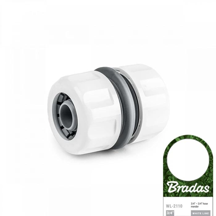Bradas WL-2110 Watering Hose Connector 19 mm White