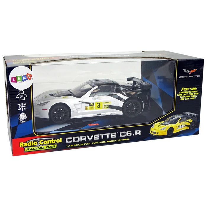 Lean Toys Racing Τηλεκατευθυνόμενο Αυτοκίνητο Λευκό