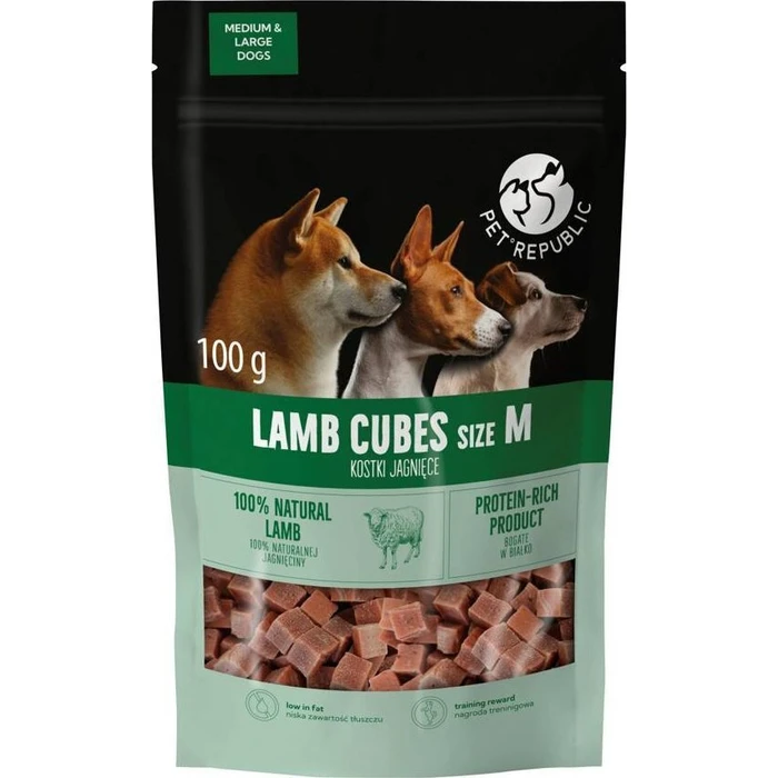 Pet Republic Λιχουδιά Σκύλου Μεσαίων Φυλών με Αρνί 100gr