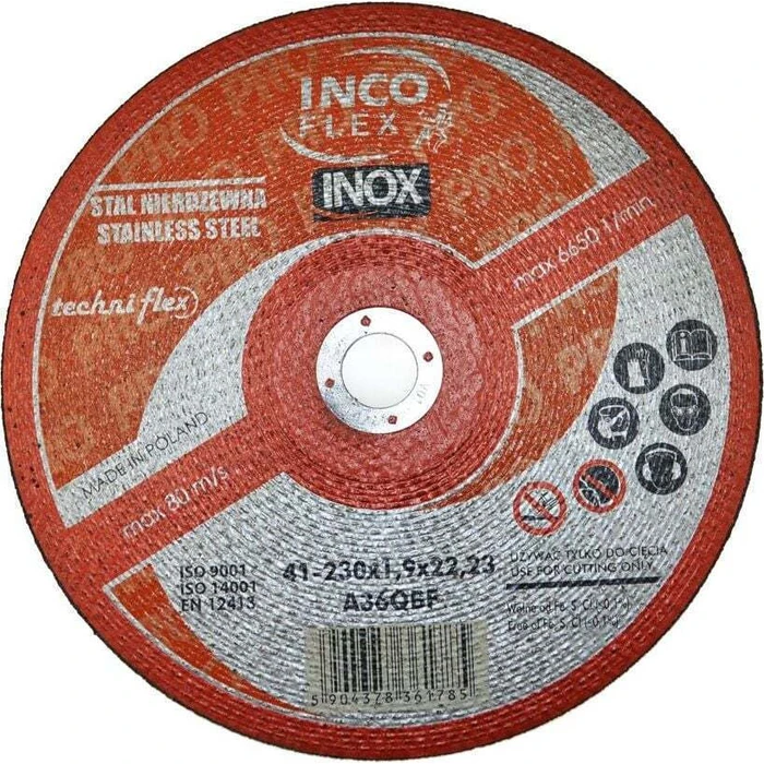 Techniflex Metal Cutting Disc 230 mm MN411-230-1.9-22B36Q