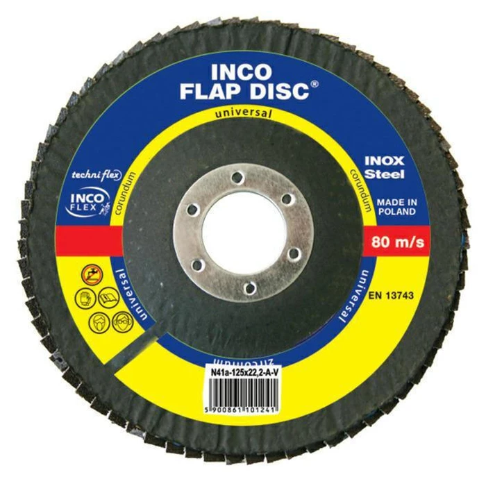 Techniflex Δίσκος Λείανσης P80 125 mm M436-125-22Z80BNR