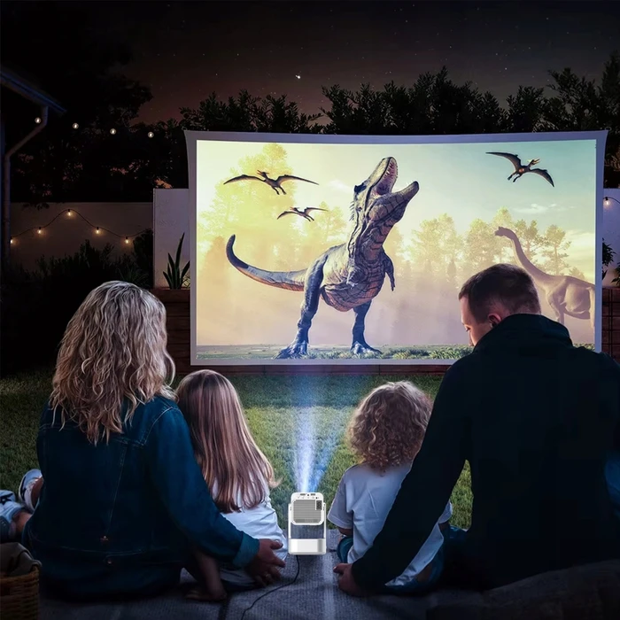 Zenwire Mini LCD LED HD Projector with Wi‑Fi IMC360