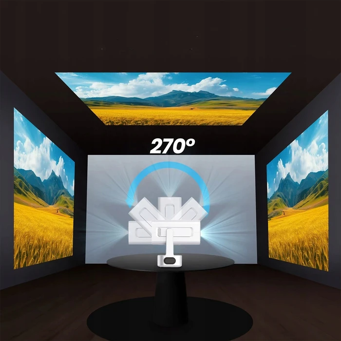 Zenwire Mini LCD LED HD Projector with Wi‑Fi IMC360