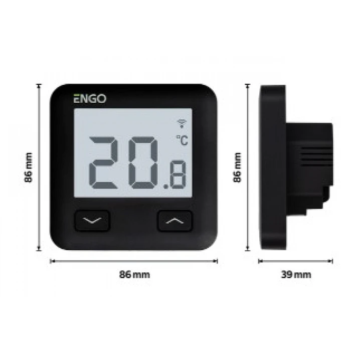 Engo E10B230WIFI Smart Digital Room Thermostat with Wi‑Fi