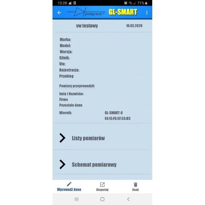 Μετρητής Πάχους Βαφής GL-SMART-XL