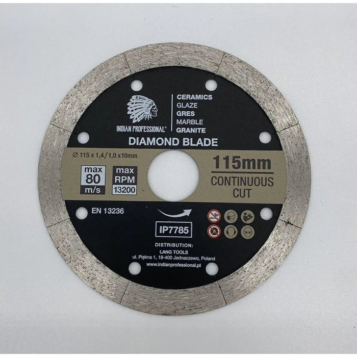 Cutting Disc for Construction Materials 115mm IP7785