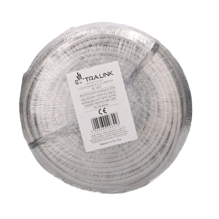 Extralink CAT7 S/FTP εσωτερικό Ethernet καλώδιο συστροφής 100 m (EX.96556)