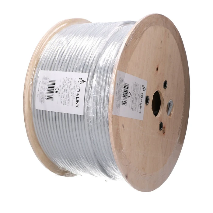 Extralink CAT6A F/FTP Καλώδιο Δικτύου Ethernet 305m (Gigabit)