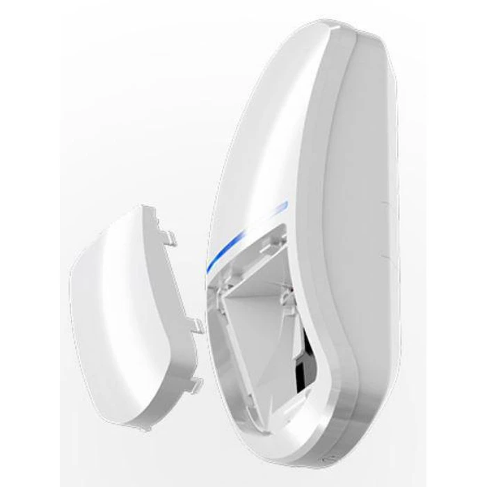 Satel SLIM-DUAL Wired Dual-Technology Motion Detector (PIR + Microwave) Curtain / Ceiling-Wall, White, 90° / 15 m