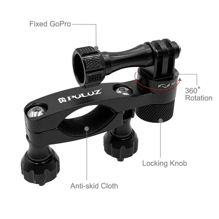 Αλουμινένιος Προσαρμογέας PULUZ PU237B για GoPro Hero11