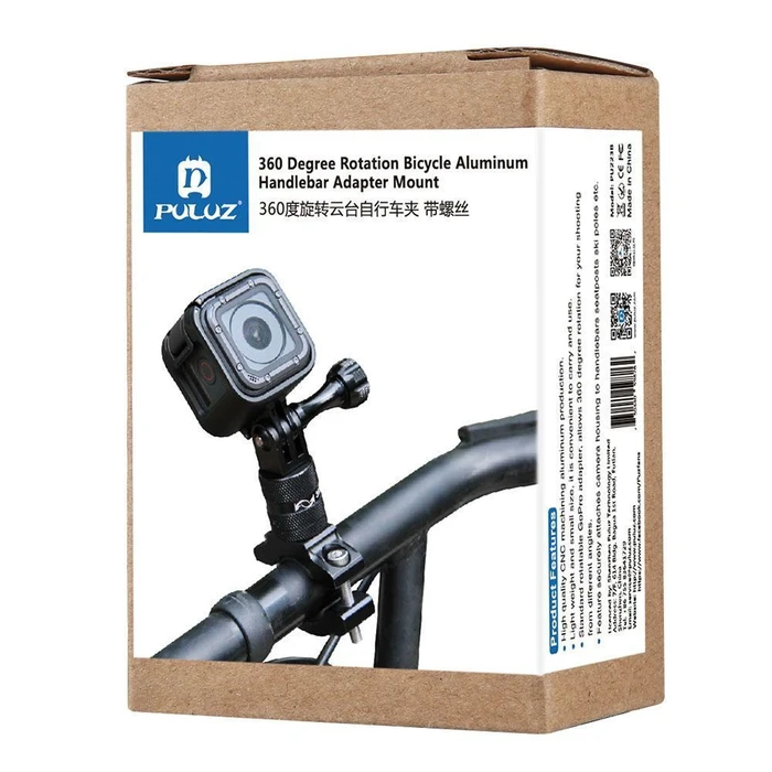 Puluz PU223 Βάση Στήριξης Ποδηλάτου για Action Cameras (Universal)