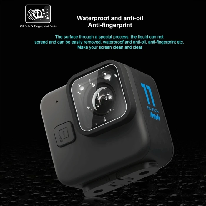 Puluz Tempered Glass Προστασία Οθόνης για GoPro Hero11 Mini (2 τεμάχια) - PU918T