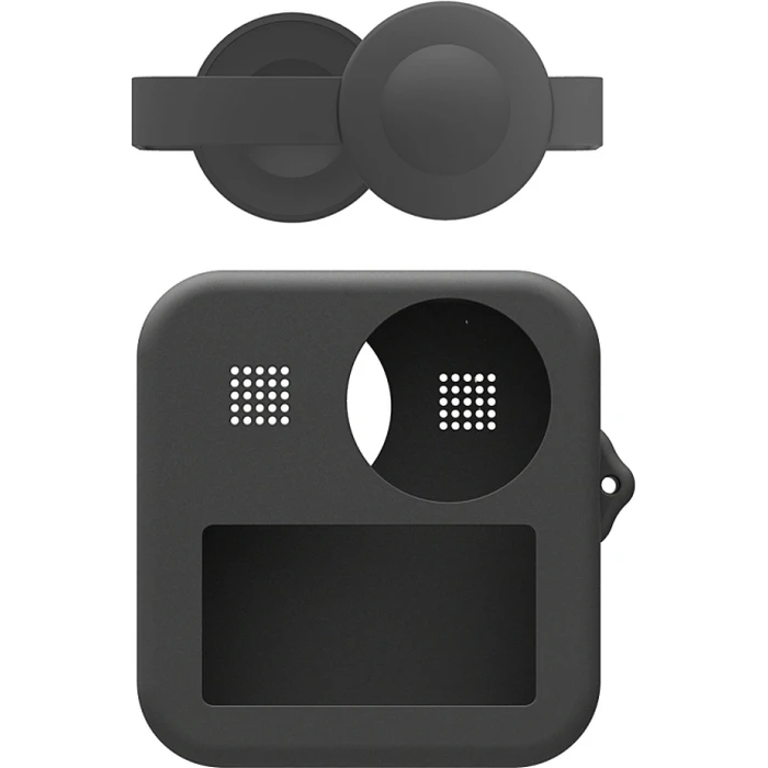 Puluz PU454B Σετ Προστασίας για GoPro Max (Θήκη Σιλικόνης + Κάλυμμα Διπλού Φακού)
