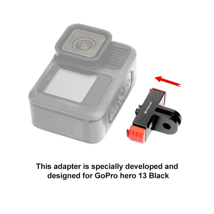 Puluz Magnetic Action Camera Mount for GoPro HERO13 Black / MAX2 (PU712R)