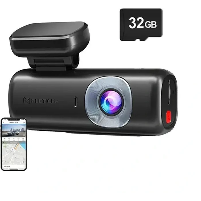 Redtiger F9 Lite Σετ Καθρέπτης με Κάμερα DVR Αυτοκινήτου 4K Wi‑Fi, GPS & Κάμερα Οπισθοπορείας 089394
