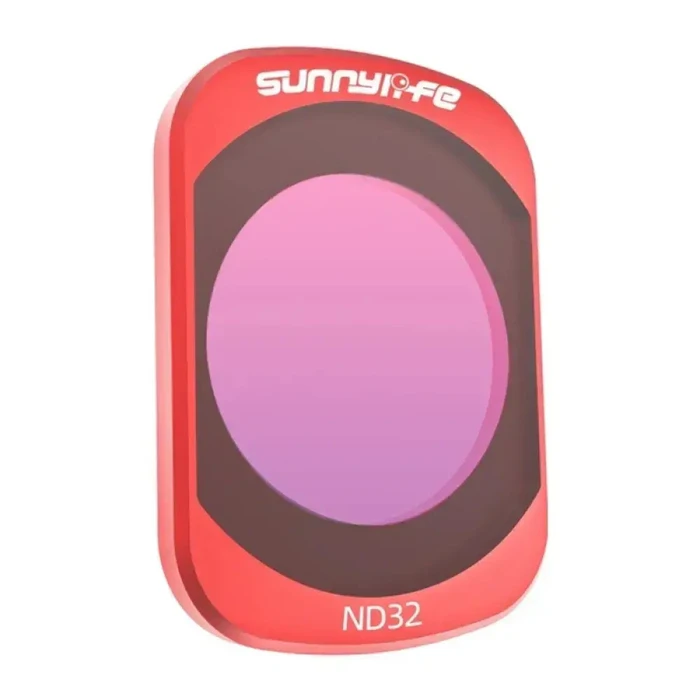 Sunnylife ND32 Neutral Density Filter for DJI Osmo Pocket 3 & Osmo Pocket 4 (5-stop, 16 x 22 mm, Magnetic)