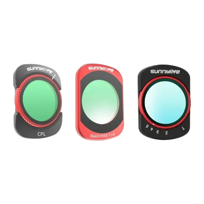 Sunnylife OP4-FI221 Σετ Φίλτρων Action Camera για Osmo Pocket 3/4 (Black Mist 1/4, VND, CPL)