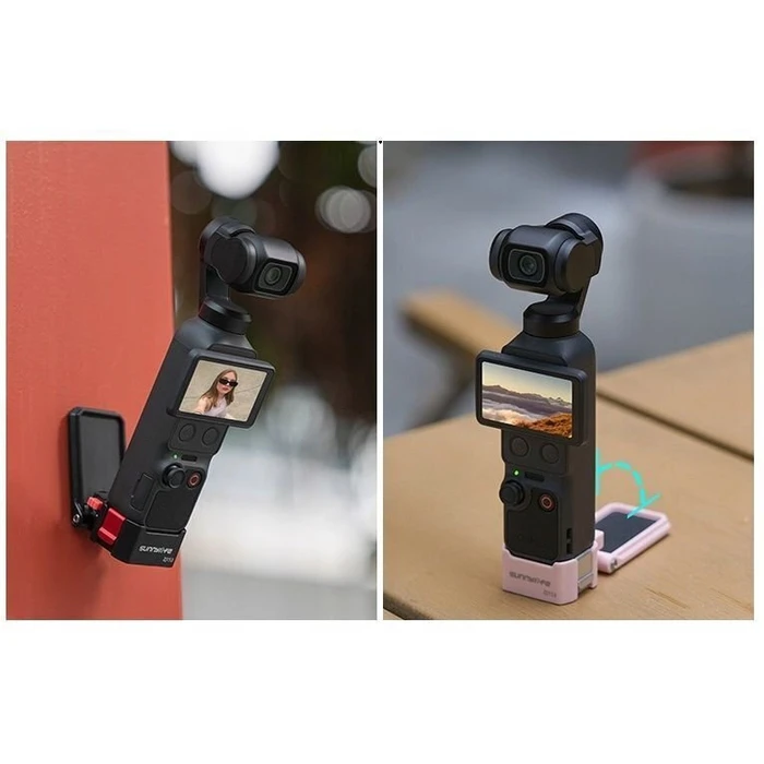 Sunnylife Βάση Στήριξης Action Cameras OP4-ZJ153-P για DJI Osmo Pocket 3/4