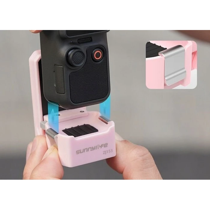 Sunnylife Βάση Στήριξης Action Cameras OP4-ZJ153-P για DJI Osmo Pocket 3/4