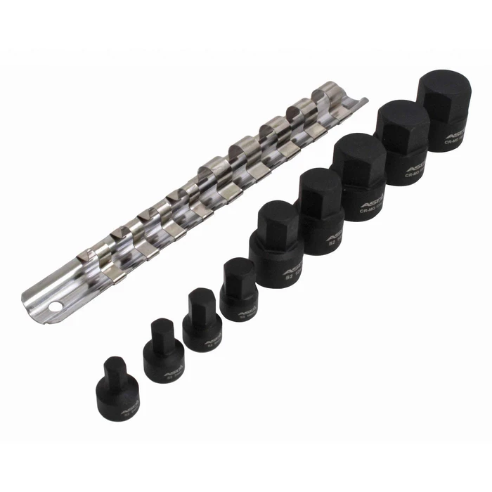 Satra Allen Hex Socket Set 9 pc 1/4" & 3/8" 6-19mm (A-1M9HEX)