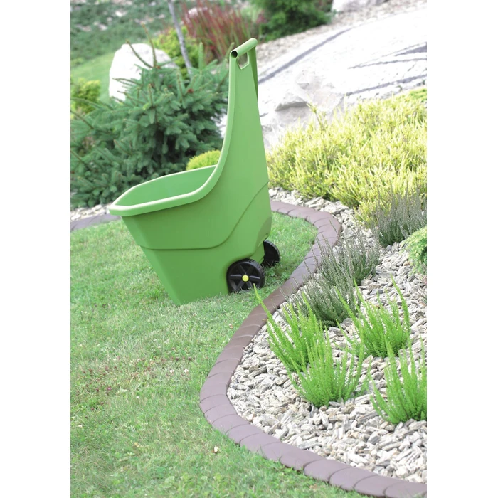Prosperplast Garden Edging IPAK1-R222 Plastic Garden Border Brown