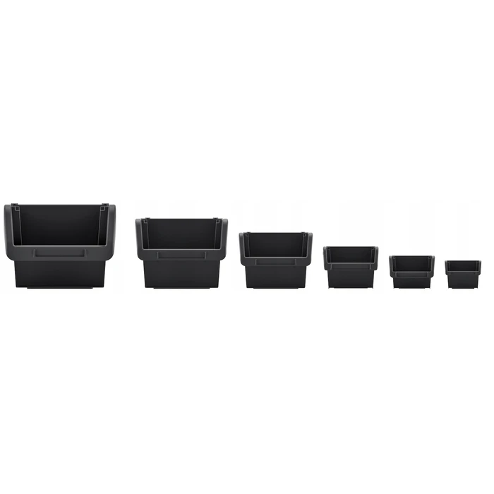 Prosperplast Plastic Stackable Tool Storage Tub 49 x 29.8 x 21 cm KTR50-S411