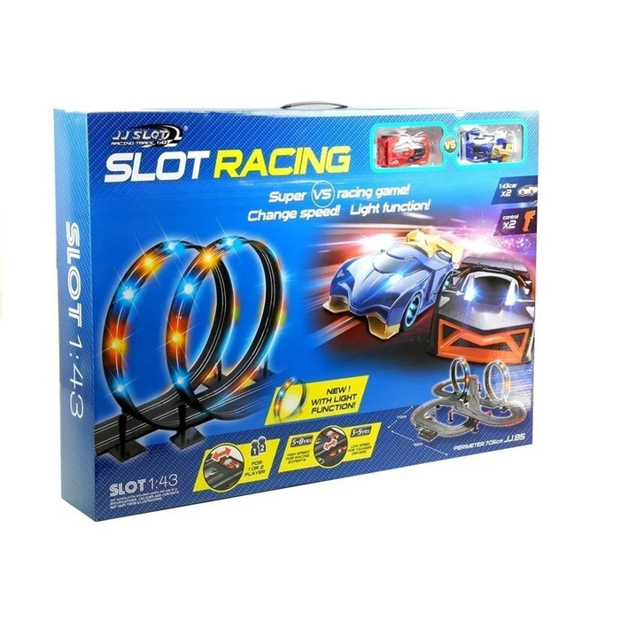 Racing Track 2-Slot Cars 1:43 with Loop