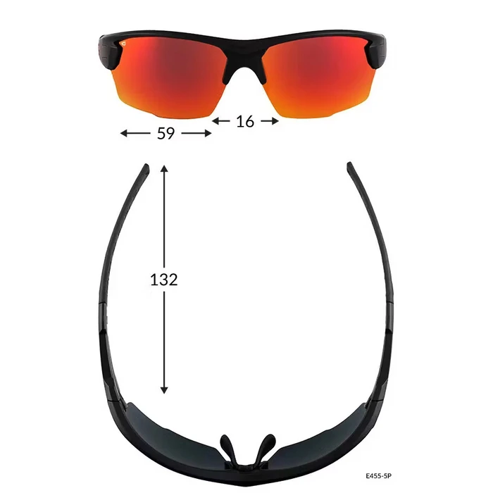 GOG Makalu Polarized Γυαλιά Ποδηλασίας - Ναυτικό Μπλε Σκελετό, Πολωμένοι / Καθρέπτης / Φωτοχρωμικοί Φακοί
