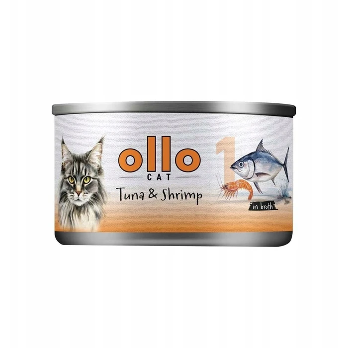 Brit Wet Cat Food (Can) - Tuna & Shrimps, 70 g
