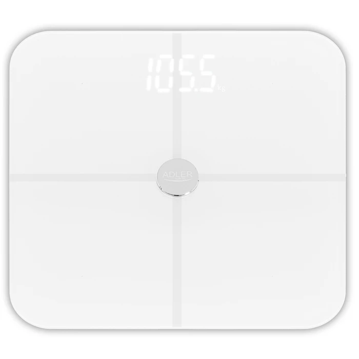 Adler Ψηφιακή Ζυγαριά 180kg Λευκή AD 8187