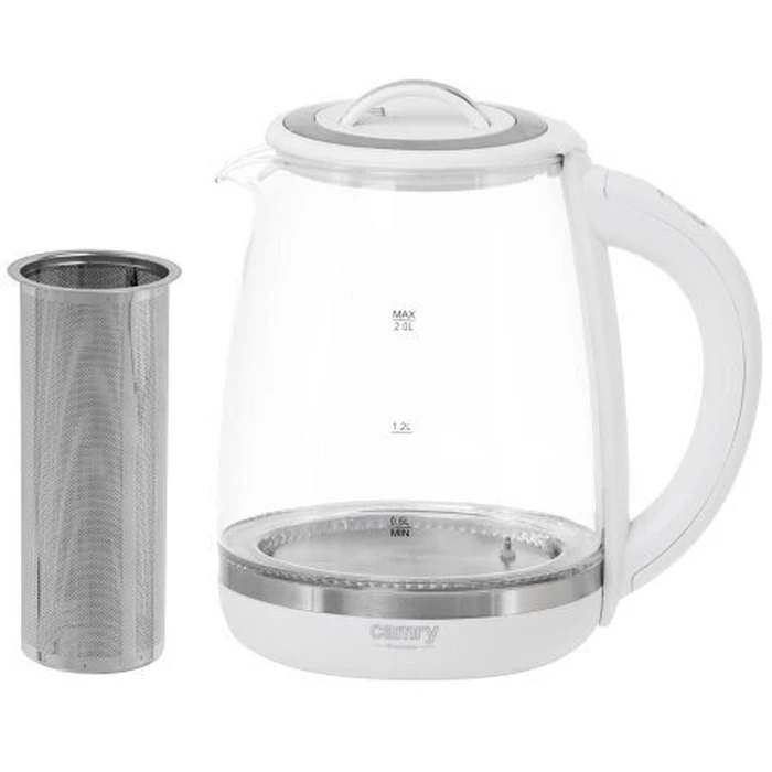Camry Electric Kettle 2 L 1850 W White CR1290