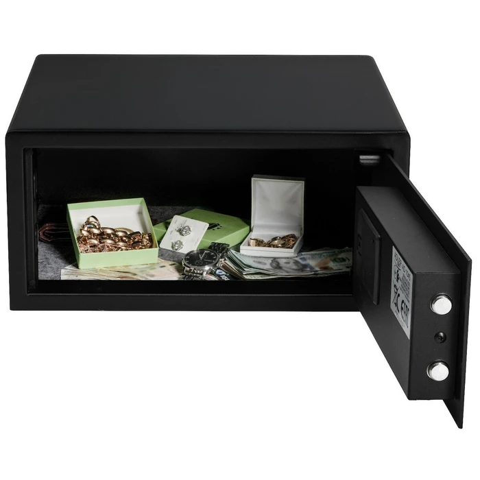 ADLER Ασφαλές Ηλεκτρονικό Χρηματοκιβώτιο 14L με Ηλεκτρονικό Κωδικό και Κλειδαριά