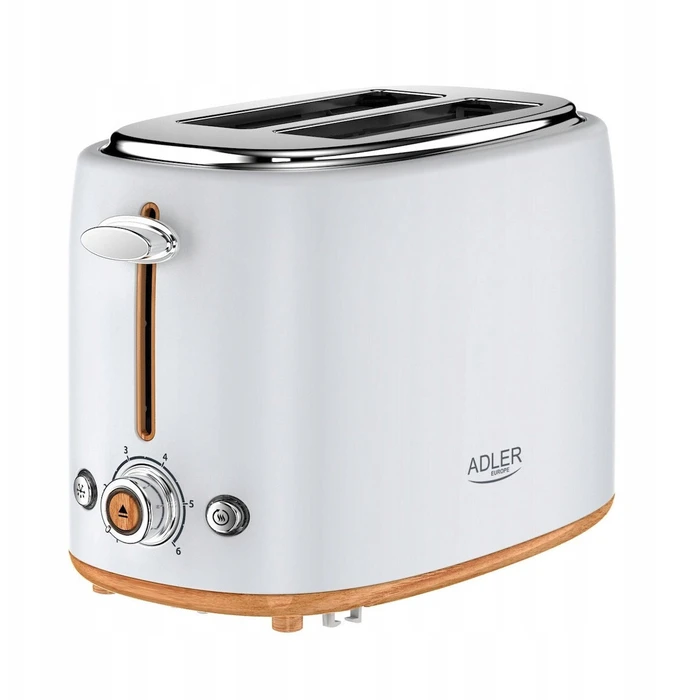 Adler AD 3225 Φρυγανιέρα 2 Θέσεων Λευκή